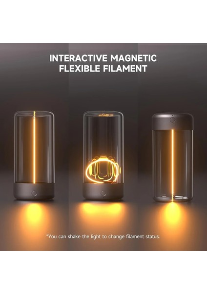 Taşınabilir Kuantum Tel Ortam Manyetik Işık Tip-C Şarj Göz Koruma Fonksiyonu Yatak Odası Çalışma Kamp Noel Hediyesi (Yurt Dışından)