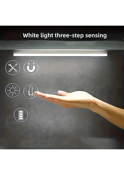 Yeni LED Ultra Ince Işıklar Hareket Sensörü Gece Lambası Mutfak Dolabı Dolap Aydınlatması Için Kablosuz Dolap Altı Işıkları (Yurt Dışından)