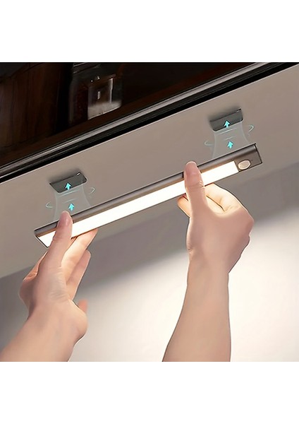 Yeni LED Ultra Ince Işıklar Hareket Sensörü Gece Lambası Mutfak Dolabı Dolap Aydınlatması Için Kablosuz Dolap Altı Işıkları (Yurt Dışından)