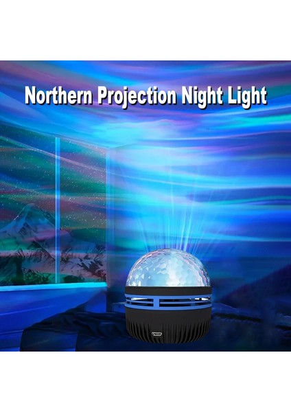 Kuzey Işıkları Gece Lambası LED Projeksiyon Lambası USB Tak-Çalıştır Uzaktan Kumandalı Prction LED Gece Lambası Ev Yatak Odası Dekoru Için (Yurt Dışından) modelleri