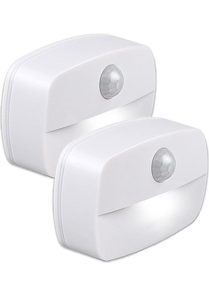 Hareket Sensörlü Işık Iç Mekan LED Gece Lambası Çubuklu Gece Lambasıyla Çalışan Işıklar Koridor Merdiven Banyo Dolap Yatak Odası (Yurt Dışından)