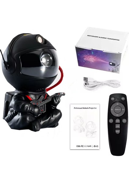 Yıldız Prctor Galaksi Gece Lambası Astronot Uzay Prctor Yıldızlı Bulutsu Tavan LED Lambası Yatak Odası Ev Dekoratif Çocuklar Için Hediye (Yurt Dışından)