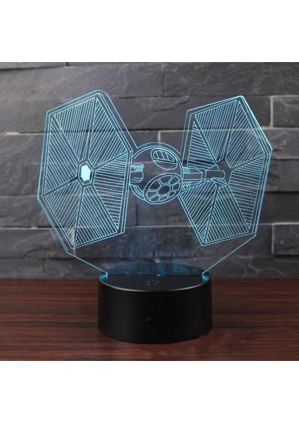 Anime Yoda Bebek 3D Lamba LED Illüzyon Gece Lambası Renk Değiştiren Lampara Çocuklar Için Yatak Odası Dekor Gece Lambası Manga Groot Masa Lambası (Yurt Dışından)