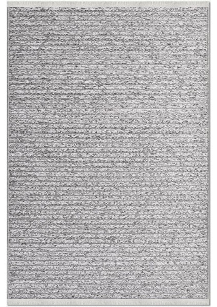 Lidya Bukle Gri Çizgili Halı – Kaydırmaz, Kadife Dokulu, Kolay Temizlik, Modern ve Hijyenik Tasarım indirimleri