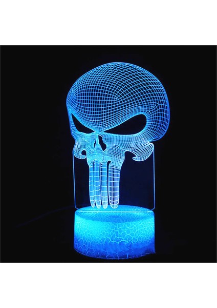 Anime Yoda Bebek 3D Lamba LED Illüzyon Gece Lambası Renk Değiştiren Lampara Çocuklar Için Yatak Odası Dekor Gece Lambası Manga Groot Masa Lambası (Yurt Dışından)