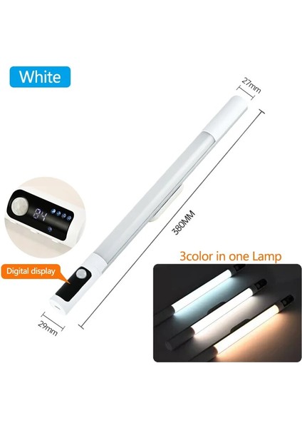 Hareket Sensörlü Işık Gece Lambası Masa Lambası Tip C Işıklar Mutfak Için Dolap Işıkları LED Dijital Ekranlı Gece Işıkları (Yurt Dışından)