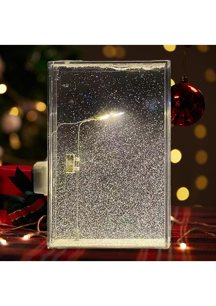 El Yapımı Kar Sahnesi Gece Lambası Masa Lambası Noel El Sanatları Karlı Gece Lambası Dekor Sanatları ve El Sanatları Kızlar Için Gece Sokak Lambaları (Yurt Dışından) modelleri