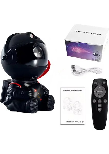 Yıldız Prctor Galaksi Gece Lambası Astronot Uzay Prctor Yıldızlı Bulutsu Tavan LED Lambası Yatak Odası Ev Dekoratif Çocuklar Için Hediye (Yurt Dışından)