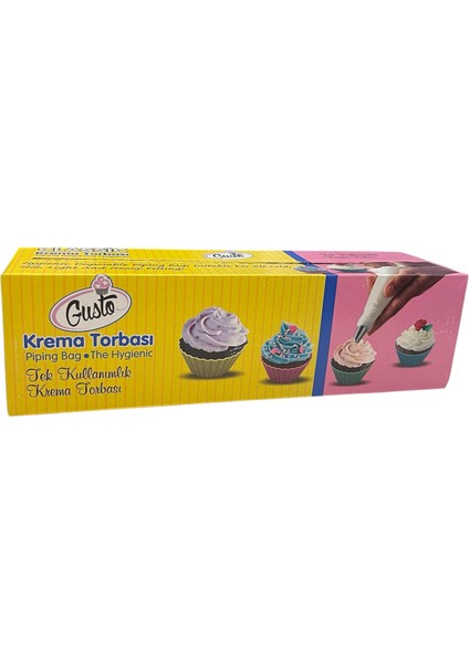Tek Kullanımlık Krema Torbası 72 adet