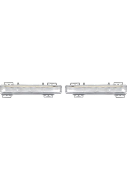 1 Çift Ön LED Gündüz Farı Drl Sis Lambası Mercedes W166 ML350 ML550 X204 GLK350 A2049065401 A2049065501 (Yurt Dışından)