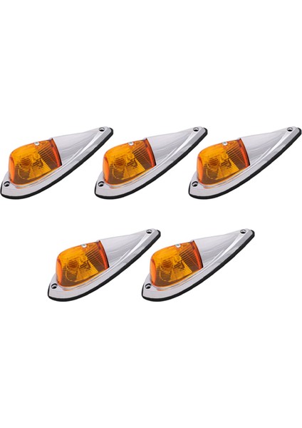 Dc 12V Amber Damla Kabin Lambası Kabin Işaret Lambası Ön Arka Üst Boşluk Tavan Koşu Lambası Kablo Paketi Kamyonet Van Için (Yurt Dışından)