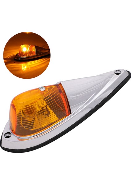 Dc 12V Amber Damla Kabin Lambası Kabin Işaret Lambası Ön Arka Üst Boşluk Tavan Koşu Lambası Kablo Paketi Kamyonet Van Için (Yurt Dışından)