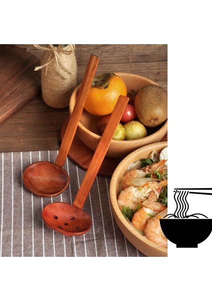 3 Adet El Yapımı Tahta Kaşık Ramen Kevgir Lapa, Çorba, Ramen, Güveç, Restoran, Ev Vb Için Uygun (Yurt Dışından) fırsatları