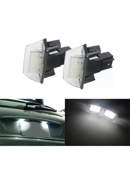 Plaka Lambası Montajı 6340A3 Peugeot 206 207 306 307 308 406 407 5008 Partner LED Xenon Plaka Lambası (Yurt Dışından) indirimleri