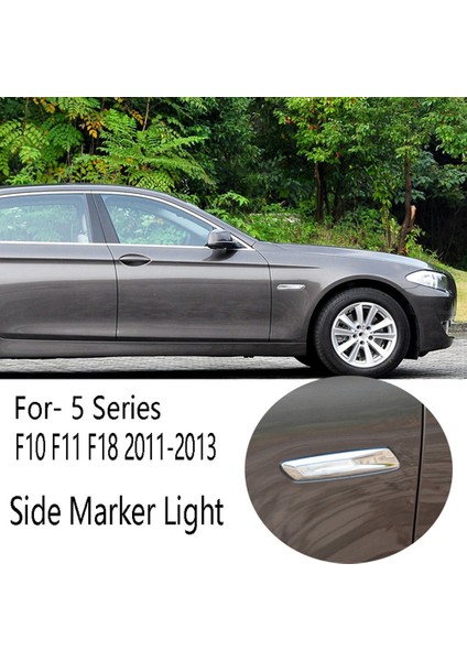 1 Çift Araba Ön Tarafı Işaret Lambası Çamurluk Lambası 63137154168 63137154170 Bmw 5 Serisi F10 F11 F18 2011-2013 (Yurt Dışından)