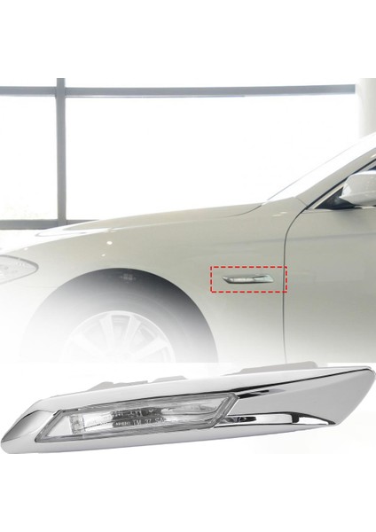 1 Çift Araba Ön Tarafı Işaret Lambası Çamurluk Lambası 63137154168 63137154170 Bmw 5 Serisi F10 F11 F18 2011-2013 (Yurt Dışından)