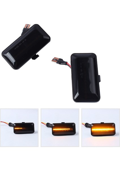 2 Adet Dinamik LED Yan Işaret Sinyal Lambası Gösterge Lambaları Passat B3 Vento Jetta A2 A3 Golf 2 3 Seat Ibiza 2 (Yurt Dışından) modelleri