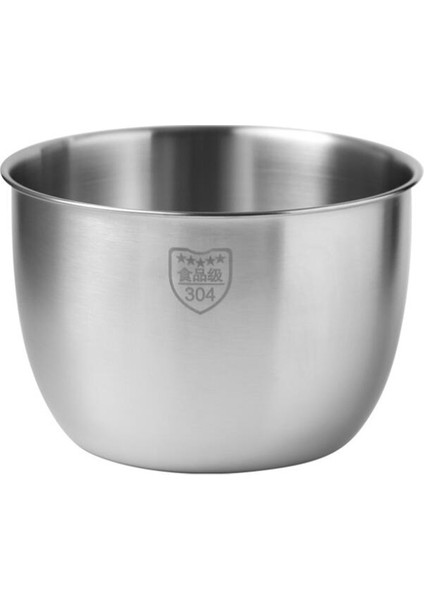 Mutfak Paslanmaz Çelik 304 Karıştırma Kabı Derin Tasarım Pişirme Pişirme Kek Ekmek Salata Mutfak Mikser Kase, 3600 ml (Yurt Dışından)