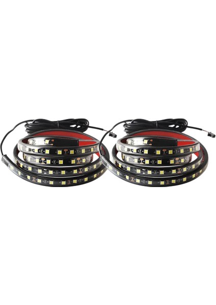 2 Adet 60 Inç 150CM Araba LED Bagaj Kapağı Işık Çubuğu 180 LED Pikap Işık Çubuğu Kamyon Fren Şeridi Pikap LED Bagaj Kapağı Işık Çubuğu (Yurt Dışından)