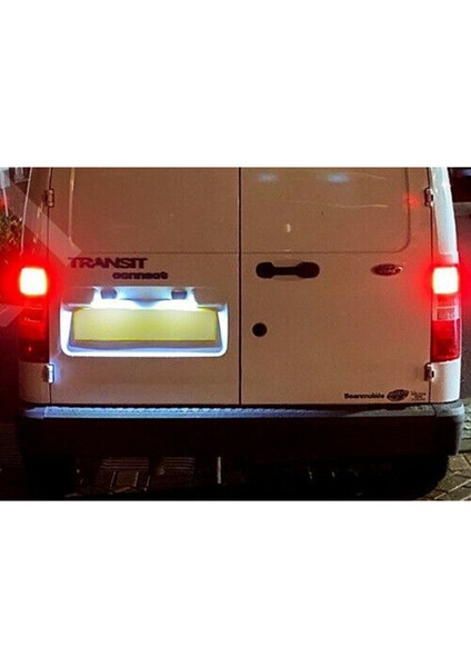 Ford Transit Tourneo Mk5 Mk6 Mk7 1995-14 Için 2x LED Plaka Lambası Beyaz (Yurt Dışından)