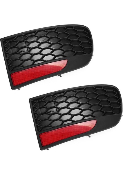 Araba Tampon Kuyruk Reflektörü Arka Sis Lambası Lamba Kapağı Trim Eklentisi Süslemesi 735362675 735362640 Fiat MK2B Punto 03-10 Için (Yurt Dışından)