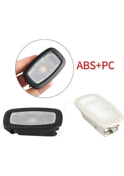 Araba Iç Tavan Lambası Güneşlik Makyaj Lambası A00090695047H52 Mercedes-Benz W205 W253 W213 W222 C200 E260 S300 Gri (Yurt Dışından)