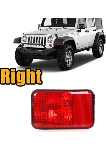 1 Adet Araba Sağ Arka Tampon Lambası Sis Lambası Arka Lambası 55078104AC Jeep Wrangler 2007-2018 Için (Yurt Dışından) fiyatları