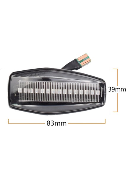 Araba LED Dinamik Yan Işaretleyici Işık Dönüş Sinyali Flaşör Hyundai I10 Trajet Sonata Elantra Getz Xg Tucson Matrix Kia (Yurt Dışından) fırsatları