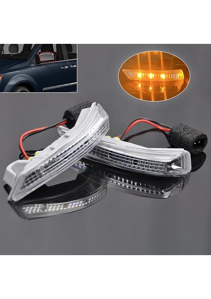 Ayna Dönüş Sinyal Lambası, Chrysler Town & Country Dodge Grand Carava 68052078AA 68052079AA Için Dönüş Sinyal Lambası (Yurt Dışından)