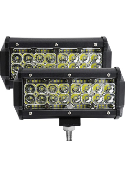 7 Inç 42W LED Çubuk Offroad 9-30V LED Işık Çubuğu Araba Çalışma Lambası Kamyonlar Için Traktör Suv Atv Niva 4x4 Oto Aksesuarları (Yurt Dışından) fiyatları