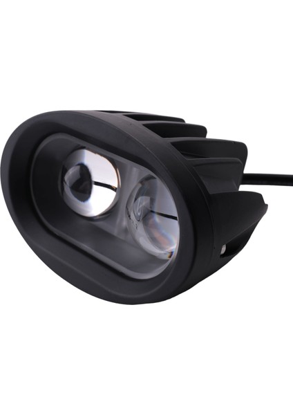 10V-80V Araç Mavi LED Uyarı Sinyal Lambası Forklift Çalışma Noktası Emniyet Işığı Araba 20W Endüstriyel Güvenlik Lambası (Yurt Dışından)