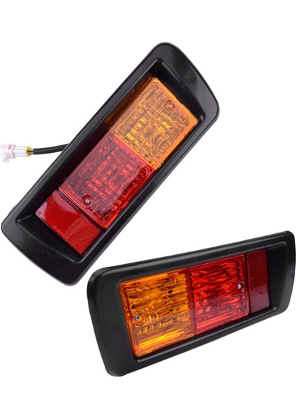 1 Çift Arka Tampon Arka Sis Farı Lambası 81550-60440 81550-60520 Toyota Land Cruiser Prado FJ90/95 1996-2002 Için Uygundur (Yurt Dışından) fiyatları
