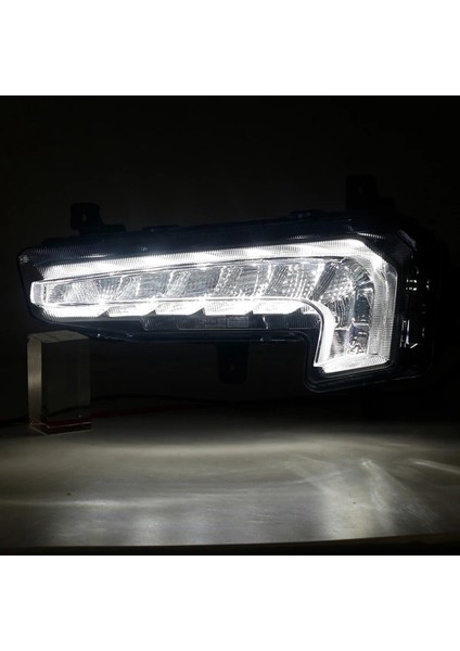Araba Ön Sağ LED Drl Sis Lambası Chevrolet Malibu Xl 2016-2018 Otomatik Sürüş Lambası Gündüz Farı Tampon Lambası (Yurt Dışından)