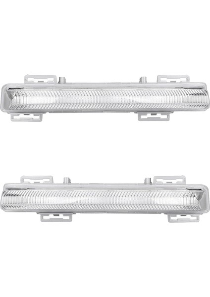 1 Çift Ön Drl Gündüz Farları Sis Farı Lambası Mercedes-Benz W204 W212 C250 C280 C350 E350 2007-2014 (Yurt Dışından)