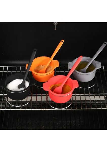 Pişirme Hazırlığı Için Sıkıştırma Kaseleri Silikon Hazırlık ve Fırça ve Raflı Kase Bekü Aksesuarları Yeniden Kullanılabilir Mutfak Sosu (Yurt Dışından) fırsatları