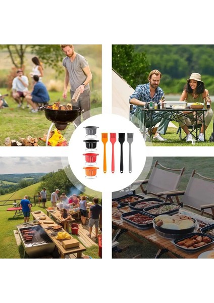 Pişirme Hazırlığı Için Sıkıştırma Kaseleri Silikon Hazırlık ve Fırça ve Raflı Kase Bekü Aksesuarları Yeniden Kullanılabilir Mutfak Sosu (Yurt Dışından) indirimleri