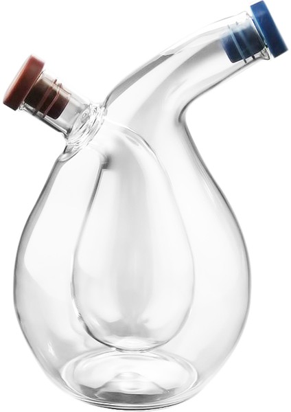 Mutfak Ikisi Bir Arada Yağ Dağıtıcı Tasarımı Sirke Şişesi Zeytin Kutusu Kaliteli Yağ Dökücü Çeşni Dağıtıcı Şişesi (Yurt Dışından)