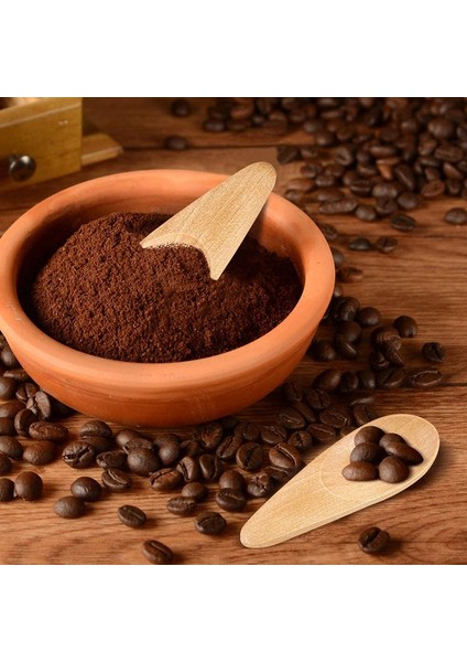 5 Parça Mini Tahta Kaşık Çeşniler Kaşık Kısa Saplı, Kahve Gevşek Çay Yaprakları Süt Tozu Baharat Şeker, Vb (Yurt Dışından) modelleri