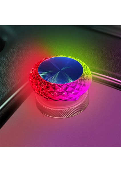 10X Araba USB Ortam Işığı Mini LED Iç Mekan Dekoratif Lamba Parti Dj Araç Evrensel Otomatik D (Yurt Dışından)