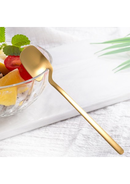 Mat Çatal Bıçak Takımı, Paslanmaz Çelik Yemek Sofra Takımı, Sofra Takımı Seti, Bıçak Çatal Kaşık Yemek Takımı Seti Parti Seti (Altın, 4 Parça) (Yurt Dışından) fırsatları