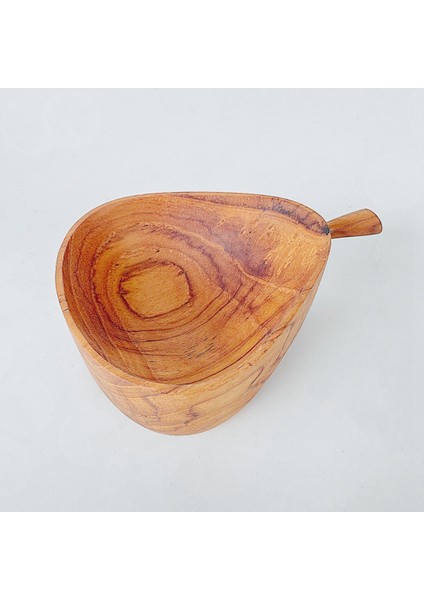 Japon Tik Lezzet Katı Ahşap Yaratıcı Armut Şeklinde Çanak Daldırma Tabağı Restoran Baharat Ahşap Çanak (Armut) (Yurt Dışından) fırsatları