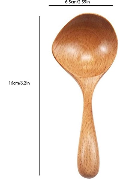 2 Adet Ahşap Çorba Kepçesi Uzun Saplı Büyük Kaşık Tahta Kaşık Mutfak Servis Kaşığı Pirinç Çorbası Aperatifler, Meyve, Karıştırma Kepçe (Yurt Dışından) fiyatları