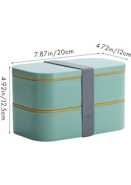 Yetişkinler ve Çocuklar Için Bento Kutusu - 1.6l Öğle Yemeği Kabı, Iş Veya Okul Aperatif Paketleme Için Sızdırmaz Öğle Yemeği Kutuları (Yeşil) (Yurt Dışından) fiyatları