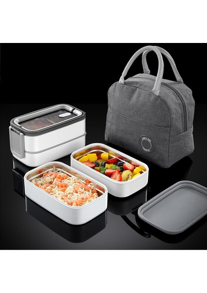 304 Paslanmaz Çelik Öğle Yemeği Kutusu Mikrodalga Taşınabilir Örgü Bento Gıda Saklama Kabı (Yurt Dışından) indirimleri