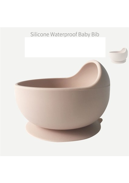 Silikon Bebek Mama Kabı Su Geçirmez Bebek Öğrenme Vakumlu Kabı Ek Gıda Kabı Kırmızı (Yurt Dışından) fırsatları