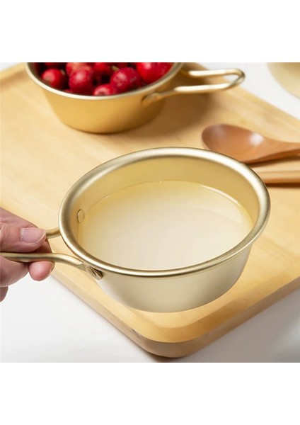 4 Adet Altın Renkli Kore Alüminyum Yuvarlak Pirinç Kase Şarap Dağı Makgeolli Kore Şarap Dağı Için Saplı (Yurt Dışından) fırsatları