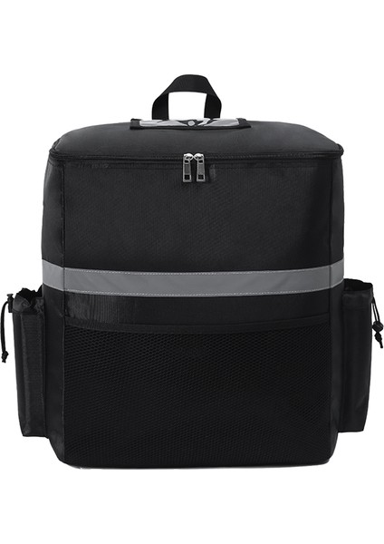 Gıda Teslimat Sırt Çantası Pizza Teslimat Çantası Bisiklet Teslimatı Için Yalıtımlı Teslimat Çantası Taşıma Için Sıcak/soğuk Gıda Dağıtım Çantası (Yurt Dışından)