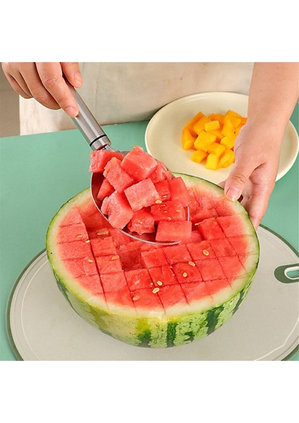 Mango Kesme Aleti Limon Avokado Kaşık Meyve Soyucu Paslanmaz Çelik Alet Çok Fonksiyonlu Meyve Eti Soyucu (Yurt Dışından) indirimleri