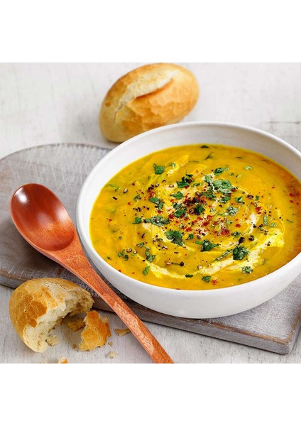 Ahşap Çorba Kaşıkları, 6 Parça 7.84 Inç Japon Ramen Kaşık Yuvarlak Nanmu Ahşap Uzun Saplı Çocuklar Pirinç Tatlısı Koyu Kahverengi (Yurt Dışından) fırsatları