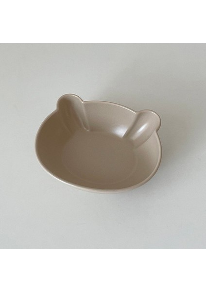 Kawaii Ayı Kase Kore Tarzı Sevimli Seramik Kase ve Tabak Çocuk ve Kız Tatlı Kase Kahvaltı Tabağı Kahverengi (Yurt Dışından) fırsatları